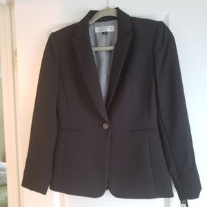 Tahari Brand New Black Pinstripe Blazer